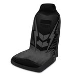 Forniture per la decorazione dell'automobile della protezione del sedile stampata universale per auto (nero)