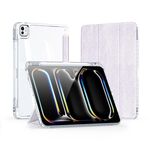 Custodia smart tablet PU+TPU per iPad Pro 11 2024 DUX DUCIS Unid serie (viola)