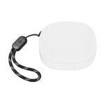 Custodia protettiva in silicone per auricolari Bluetooth Anker Soundcore R50i / P20i (bianca)