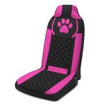 Forniture per la decorazione dell'automobile della protezione del sedile stampata universale per auto, stile: impronte rosa