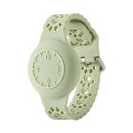 Per Airtag Cat Claw Posizionatore cinturino orologio Custodia protettiva Dispositivo anti-smarrimento Custodia impermeabile (Avocado Green)