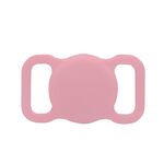 Per Airtag Pet Collar Tracker Custodia in silicone Custodia protettiva per dispositivo anti-smarrimento del cane (rosa)