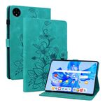 Custodia per tablet in pelle goffrata giglio per Huawei MatePad Pro 11 2022 (verde)