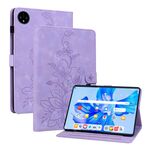 Custodia per tablet in pelle goffrata giglio per Huawei MatePad Pro 11 2022 (viola)