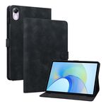 Custodia per tablet in pelle goffrata Lily per Honor Pad X8 Pro / X9 2023 (nera)