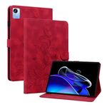 Custodia per tablet in pelle goffrata Realme Pad X Lily (rossa)