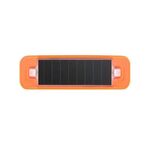Luce di avvertimento solare Anti-collisione posteriore LED lampeggiante (sensore di vibrazione Symphony + arancione)