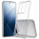 Per Xiaomi 14 Pro Custodia per telefono in TPU acrilico antigraffio (trasparente)