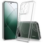 Per Xiaomi 14 Custodia per telefono in TPU acrilico antigraffio (trasparente)