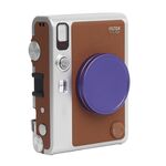 Per FUJIFILM Instax mini EVO Copriobiettivo per fotocamera in lega di alluminio Coperchio protettivo (Viola)