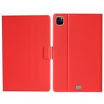 Custodia per tablet in pelle smart color puro per iPad Pro 11 2024 (rossa)