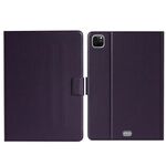 Custodia per tablet in pelle smart color puro per iPad Pro 11 2024 (viola)