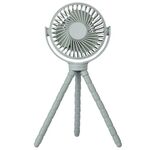 WX1020 Ventilatore estivo portatile portatile Ventilatore da tavolo flessibile per treppiede per polpo (verde)