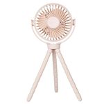 WX1020 Ventilatore estivo portatile portatile Ventilatore da tavolo flessibile per treppiede per polpo (rosa)