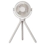 WX1020 Ventilatore estivo portatile portatile Ventilatore da tavolo flessibile per treppiede per polpo (bianco)