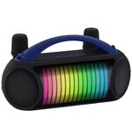 NewRixing NR-222 Altoparlante Bluetooth wireless colorato portatile con doppio microfono da esterno (blu)