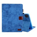 Custodia per tablet in pelle con trama in tessuto per iPad Pro 11 2024 (blu)