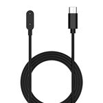 Cavo di ricarica per orologio con porta USB-C/Type-C per Huawei Watch Fit3 / Honor Choice Haylou Watch (nero)
