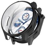 Per OPPO Watch X / OnePlus Watch 2 Custodia protettiva per orologio elettrolitico in TPU a copertura totale (nera)
