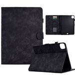 Custodia Smart Tablet in pelle goffrata per iPad Pro 11 2024 Albero della fortuna (nera)