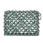 Prodotti per la pulizia delle spazzole in silicone resistenti alle alte temperature in acciaio inossidabile, specifica: 3 anelli (verde)