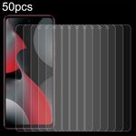 Per TECNO Spark 10 Pro Magic Magenta 50 pezzi 0,26 mm 9H 2,5D Pellicola in vetro temperato