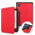 Per KOBO Clara Color 2E 2022 Tinta unita Voltaggio Caster Custodia in pelle TPU Smart Tablet (Rosso)