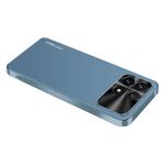 Per Xiaomi Redmi K70 AG Custodia per telefono in acrilico galvanico satinato (blu navy)