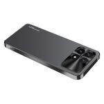 Per Xiaomi Redmi K70 AG Custodia per telefono in acrilico galvanico satinato (nero)