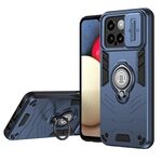 Per Xiaomi 14 Camshield Custodia per telefono con supporto ad anello (blu reale)