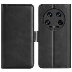 Per Xiaomi 14 Custodia per telefono in pelle con vibrazione orizzontale ultra dual-side con fibbia magnetica (nera)