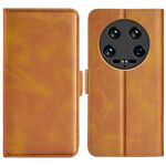 Per Xiaomi 14 Custodia per telefono in pelle con chiusura orizzontale con fibbia magnetica ultra dual-side (gialla)