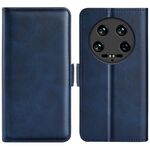 Per Xiaomi 14 Custodia per telefono in pelle con vibrazione orizzontale ultra dual-side con fibbia magnetica (blu scuro)