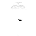 Lampada da atmosfera per decorazione da giardino per esterni a luce solare a fibra ottica a doppio strato, stile: modello base