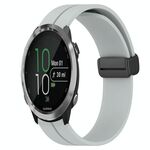 Per Garmin Forerunner 645 Music 20mm Cinturino magnetico in silicone con chiusura magnetica (grigio)