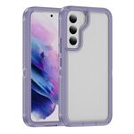 Custodia per telefono smerigliata impermeabile Guard Life per Samsung Galaxy S22 5G (viola chiaro)