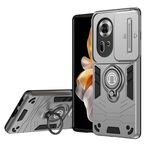 Per OPPO Reno11 Global Camshield Custodia per telefono con anello (grigio)
