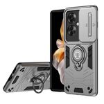 Custodia per telefono con supporto ad anello Camshield per OPPO Reno11 F / F25 Pro (grigio)