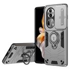 Per OPPO Reno11 Pro Global Camshield Custodia per telefono con anello (grigio)