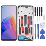 Per OPPO Reno7 Lite Digitalizzatore schermo LCD OLED assemblaggio completo con cornice