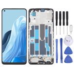 Per OPPO Find X5 Lite Display LCD OLED digitalizzatore assemblaggio completo con cornice
