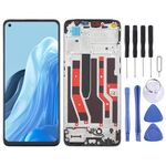 Per OPPO Reno7 4G OLED LCD Screen Digitizer assemblaggio completo con cornice