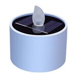 Luci solari a candela Lampada da esterno impermeabile per decorazione da giardino Lampada da atmosfera (bianco caldo)