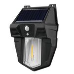 Lampada da notte con sensore per patio impermeabile da parete al tungsteno a luce solare esterna, specifica: 1-1LED