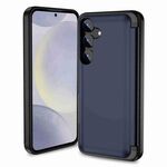 Custodia per telefono con supporto a vibrazione 3 in 1 per Samsung Galaxy S22 5G (blu reale)
