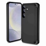Custodia per telefono con supporto a vibrazione 3 in 1 per Samsung Galaxy S22 5G (nera)