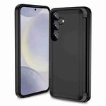 Custodia per telefono con supporto a vibrazione 3 in 1 per Samsung Galaxy S22+ 5G (nera)