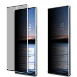 Per vivo V30e 5G imak 3D curvo HD Pellicola protettiva in vetro temperato anti-spia a schermo intero