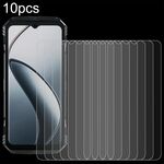 Per DOOGEE S118 Pellicola in vetro temperato 10 pezzi 0,26 mm 9H 2,5D