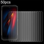 Per DOOGEE S Punk 50 pezzi 0,26 mm 9H 2,5D pellicola in vetro temperato